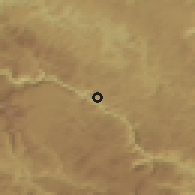 Shaded relief of the 52 km around Đurđevića Tara, drawn from the GMTED2010 grid