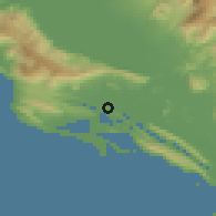 Shaded relief of the 53 km around Fraskanjel, drawn from the GMTED2010 grid