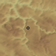 Shaded relief of the 52 km around Barni Do, drawn from the GMTED2010 grid