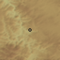 Shaded relief of the 52 km around Jablanovo, drawn from the GMTED2010 grid