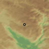 Shaded relief of the 52 km around Morakovo, drawn from the GMTED2010 grid