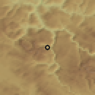 Shaded relief of the 52 km around Mratinje, drawn from the GMTED2010 grid