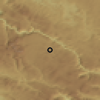 Shaded relief of the 52 km around Njegovuđa, drawn from the GMTED2010 grid