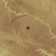 Shaded relief of the 52 km around Novakovići, drawn from the GMTED2010 grid