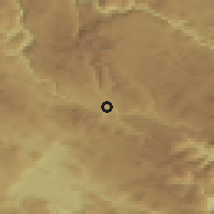 Shaded relief of the 52 km around Pošćenje, drawn from the GMTED2010 grid