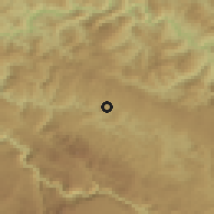 Shaded relief of the 52 km around Rađevići, drawn from the GMTED2010 grid