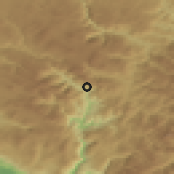 Shaded relief of the 52 km around Raško, drawn from the GMTED2010 grid