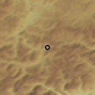 Shaded relief of the 52 km around Velika, drawn from the GMTED2010 grid