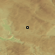 Shaded relief of the 52 km around Velimlje, drawn from the GMTED2010 grid