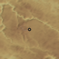 Shaded relief of the 52 km around Virak, drawn from the GMTED2010 grid