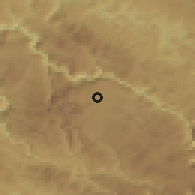 Shaded relief of the 52 km around Žabljak, drawn from the GMTED2010 grid