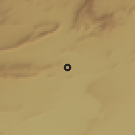 Shaded relief of the 56 km around Figuig, drawn from the GMTED2010 grid