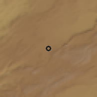 Shaded relief of the 55 km around Timahdite, drawn from the GMTED2010 grid