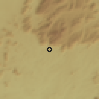 Shaded relief of the 59 km around Gurué, drawn from the GMTED2010 grid