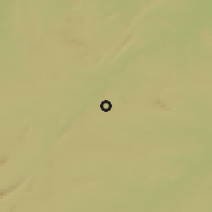 Shaded relief of the 60 km around Montepuez, drawn from the GMTED2010 grid
