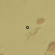 Shaded relief of the 59 km around Cuamba, drawn from the GMTED2010 grid