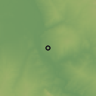 Shaded relief of the 59 km around Magway, drawn from the GMTED2010 grid