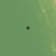 Shaded relief of the 59 km around Tharrawaddy, drawn from the GMTED2010 grid