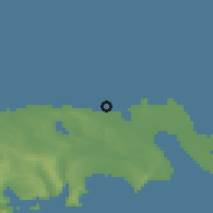 Shaded relief of the 53 km around Pirşağı, drawn from the GMTED2010 grid