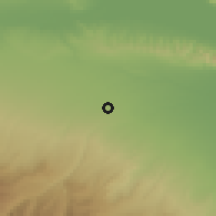 Shaded relief of the 53 km around Dəliməmmədli, drawn from the GMTED2010 grid