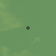 Shaded relief of the 49 km around Doesburg, drawn from the GMTED2010 grid