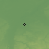 Shaded relief of the 49 km around Echt-Susteren, drawn from the GMTED2010 grid