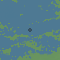 Shaded relief of the 49 km around Graafstroom, drawn from the GMTED2010 grid