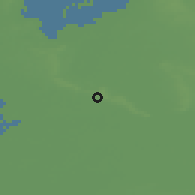 Shaded relief of the 49 km around Amerongen, drawn from the GMTED2010 grid