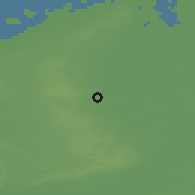 Shaded relief of the 49 km around Apeldoorn, drawn from the GMTED2010 grid