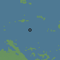 Shaded relief of the 48 km around Loppersum, drawn from the GMTED2010 grid