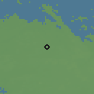 Shaded relief of the 48 km around Assen, drawn from the GMTED2010 grid