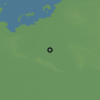 Shaded relief of the 49 km around Renswoude, drawn from the GMTED2010 grid