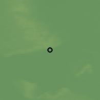 Shaded relief of the 49 km around Rheden, drawn from the GMTED2010 grid