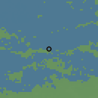 Shaded relief of the 49 km around Sliedrecht, drawn from the GMTED2010 grid