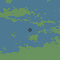 Shaded relief of the 49 km around Strijen, drawn from the GMTED2010 grid