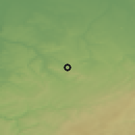 Shaded relief of the 49 km around Vaals, drawn from the GMTED2010 grid