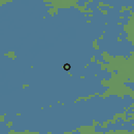 Shaded relief of the 49 km around Woerden, drawn from the GMTED2010 grid