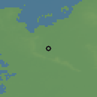 Shaded relief of the 49 km around Woudenberg, drawn from the GMTED2010 grid