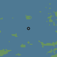 Shaded relief of the 48 km around Boarnsterhim, drawn from the GMTED2010 grid