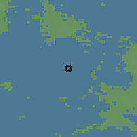Shaded relief of the 49 km around De Ronde Venen, drawn from the GMTED2010 grid
