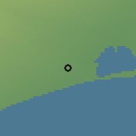 Shaded relief of the 52 km around Southbridge, drawn from the GMTED2010 grid