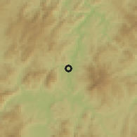 Shaded relief of the 59 km around Wiwili de Abajo, drawn from the GMTED2010 grid