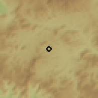 Shaded relief of the 60 km around Yalagüina, drawn from the GMTED2010 grid