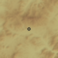 Shaded relief of the 59 km around Mozonte, drawn from the GMTED2010 grid