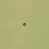 Shaded relief of the 59 km around Gouré, drawn from the GMTED2010 grid