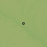Shaded relief of the 60 km around Niamey, drawn from the GMTED2010 grid