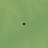 Shaded relief of the 60 km around Aundu, drawn from the GMTED2010 grid