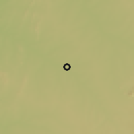 Shaded relief of the 60 km around Bungudu, drawn from the GMTED2010 grid