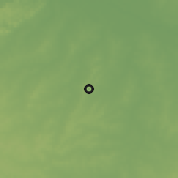 Shaded relief of the 60 km around Egwo, drawn from the GMTED2010 grid