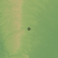 Shaded relief of the 60 km around Enugu, drawn from the GMTED2010 grid
